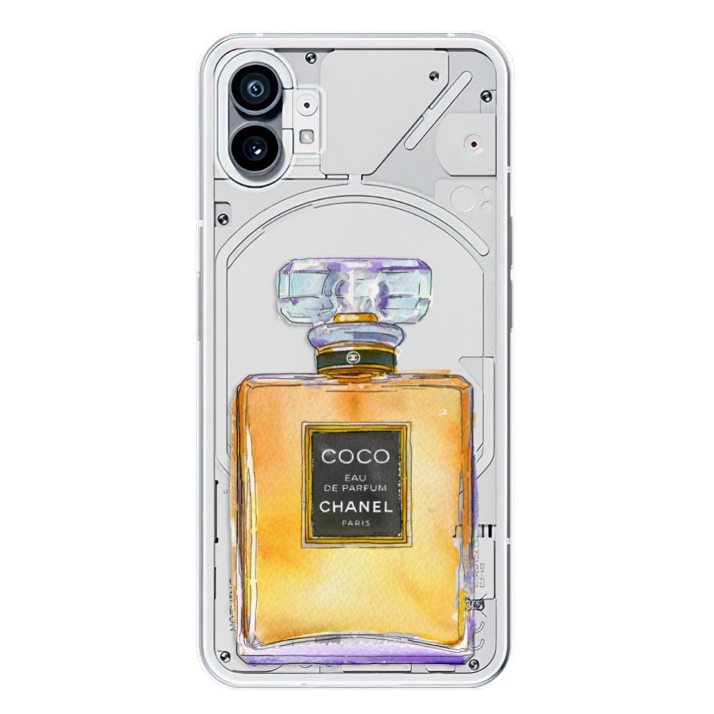 Odolné silikonové pouzdro iSaprio - Chanel Gold - Nothing Phone (1)