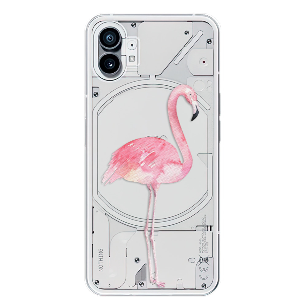 Odolné silikonové pouzdro iSaprio - Flamingo 01 - Nothing Phone (1)