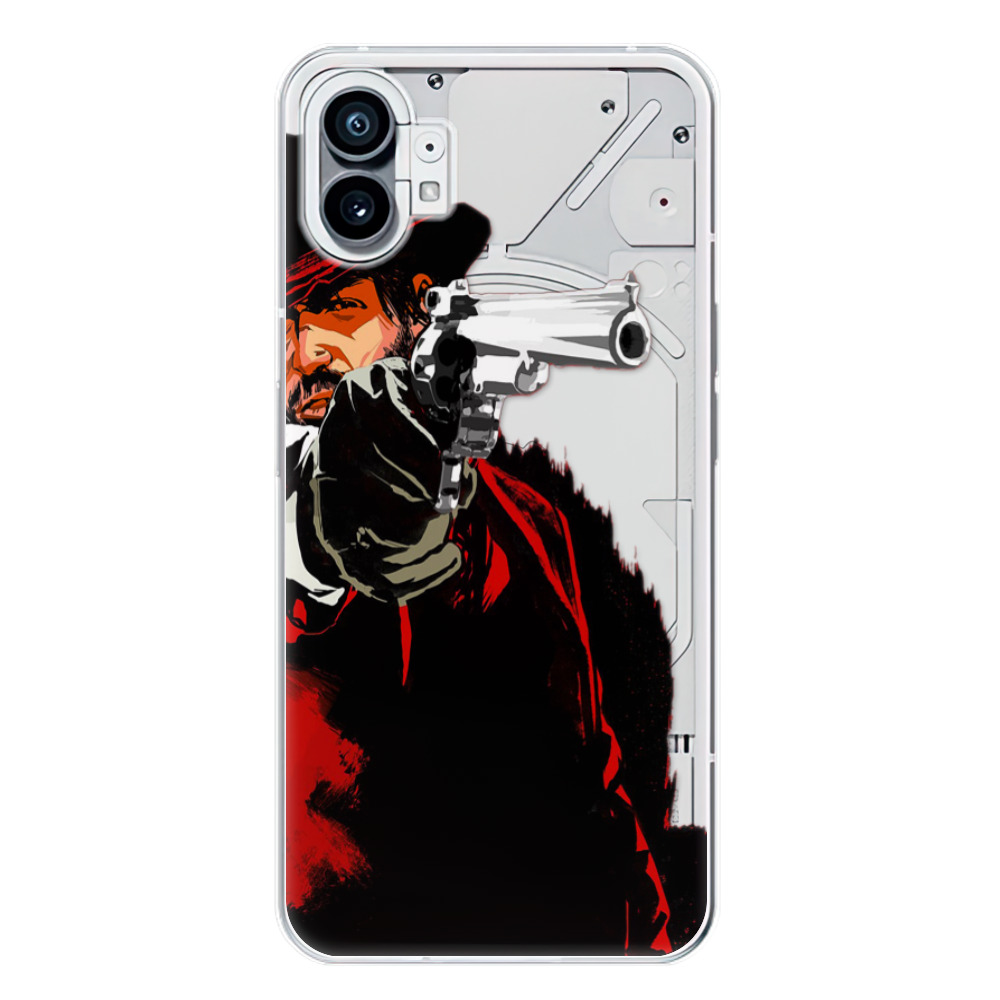 Odolné silikonové pouzdro iSaprio - Red Sheriff - Nothing Phone (1)