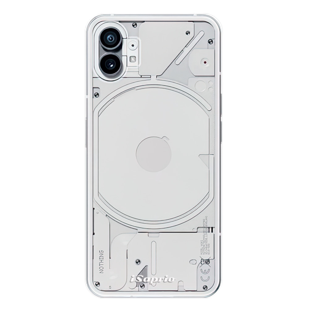 Odolné silikonové pouzdro iSaprio - 4Pure - mléčný bez potisku - Nothing Phone (1)