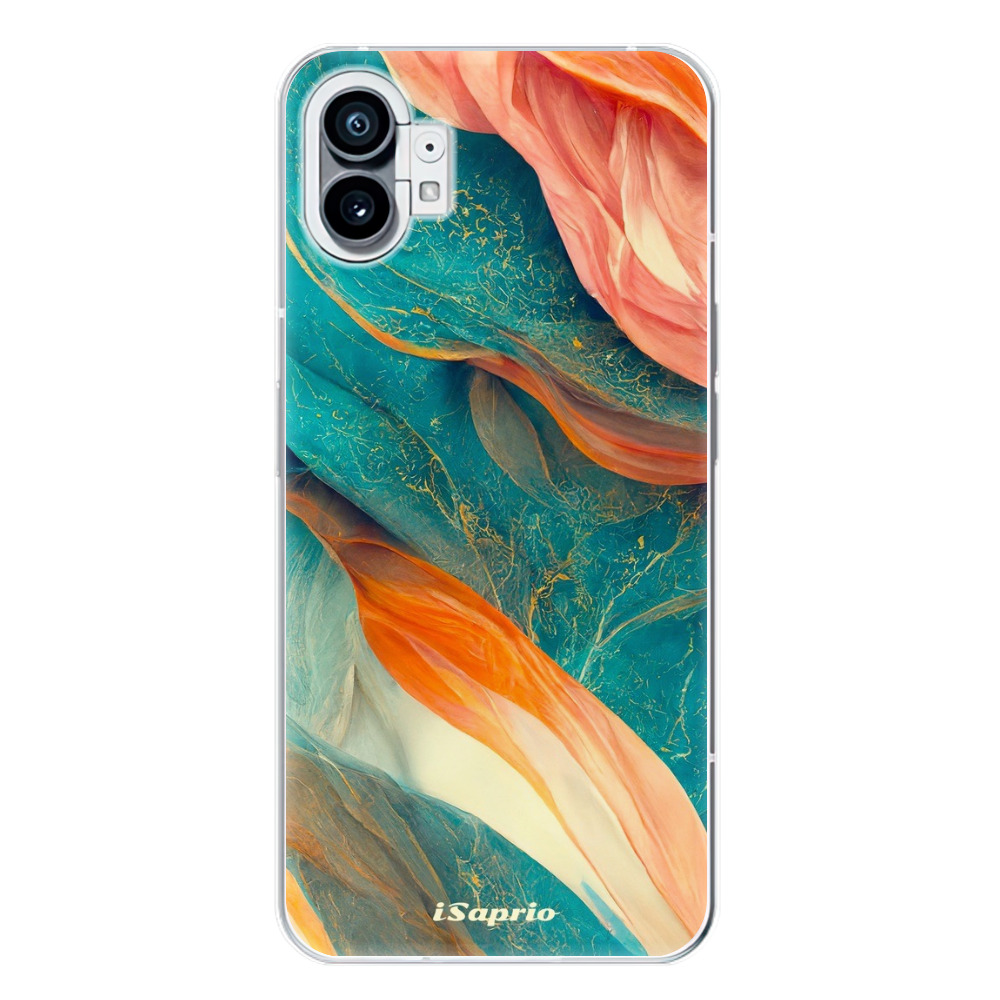 Odolné silikonové pouzdro iSaprio - Abstract Marble - Nothing Phone (1)
