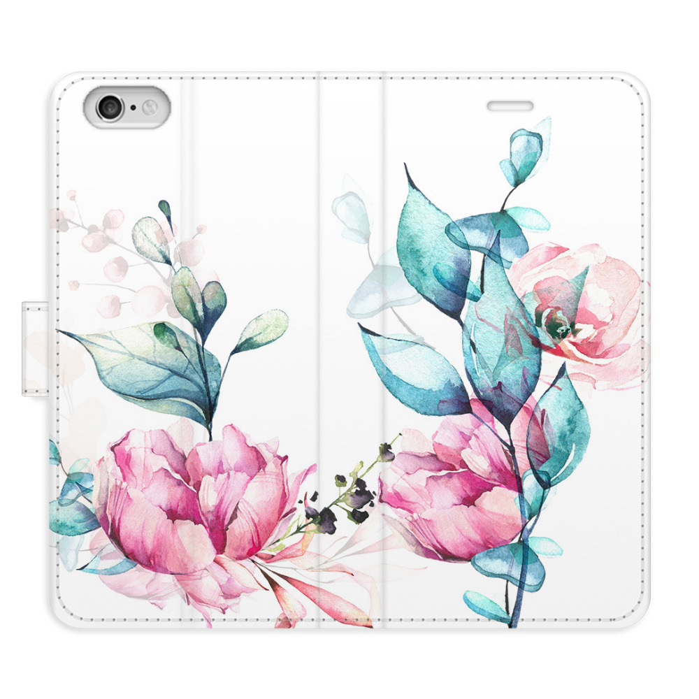 Flipové pouzdro iSaprio - Beautiful Flower - iPhone 6/6S