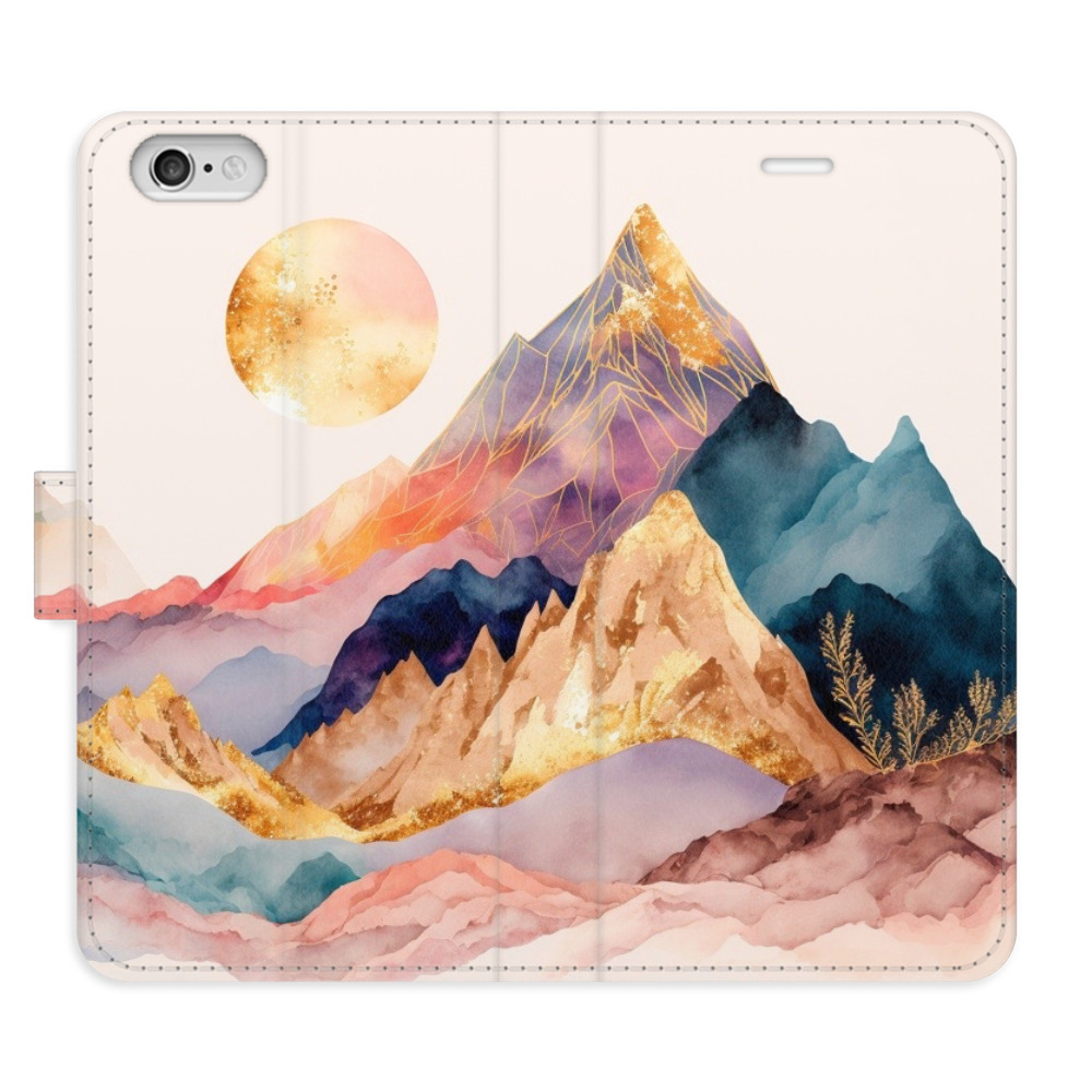 Flipové pouzdro iSaprio - Beautiful Mountains - iPhone 6/6S