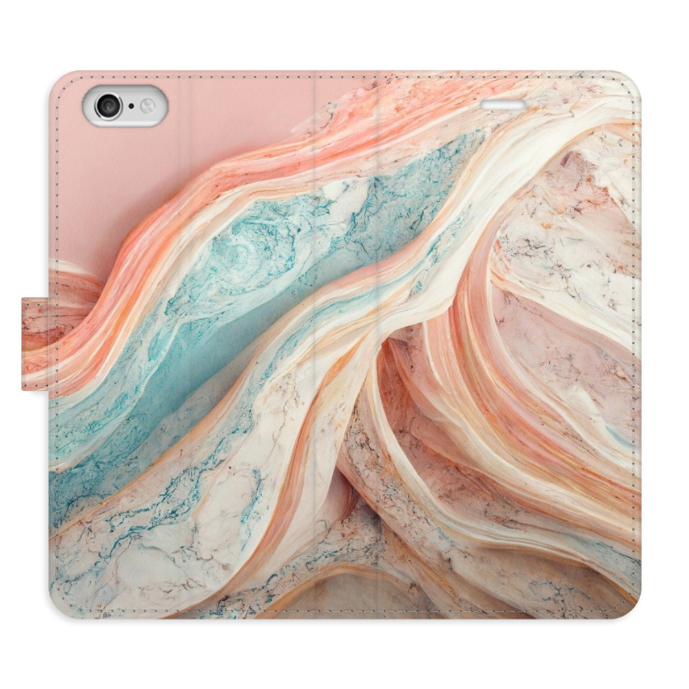 Flipové pouzdro iSaprio - Colour Marble - iPhone 6/6S