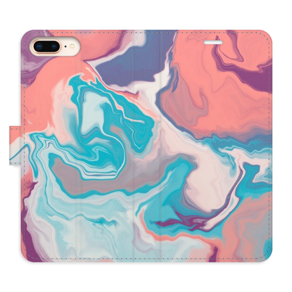Flipové pouzdro iSaprio - Abstract Paint 06 - iPhone 7 Plus