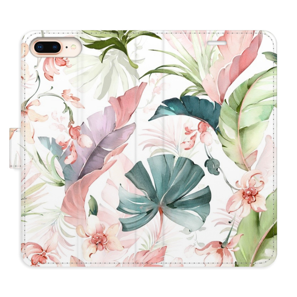 Flipové pouzdro iSaprio - Flower Pattern 07 - iPhone 7 Plus