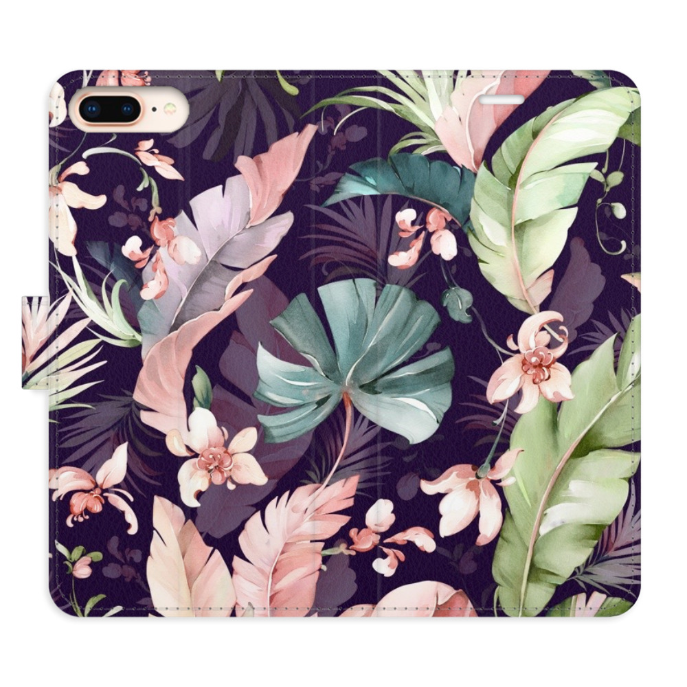 Flipové pouzdro iSaprio - Flower Pattern 08 - iPhone 7 Plus