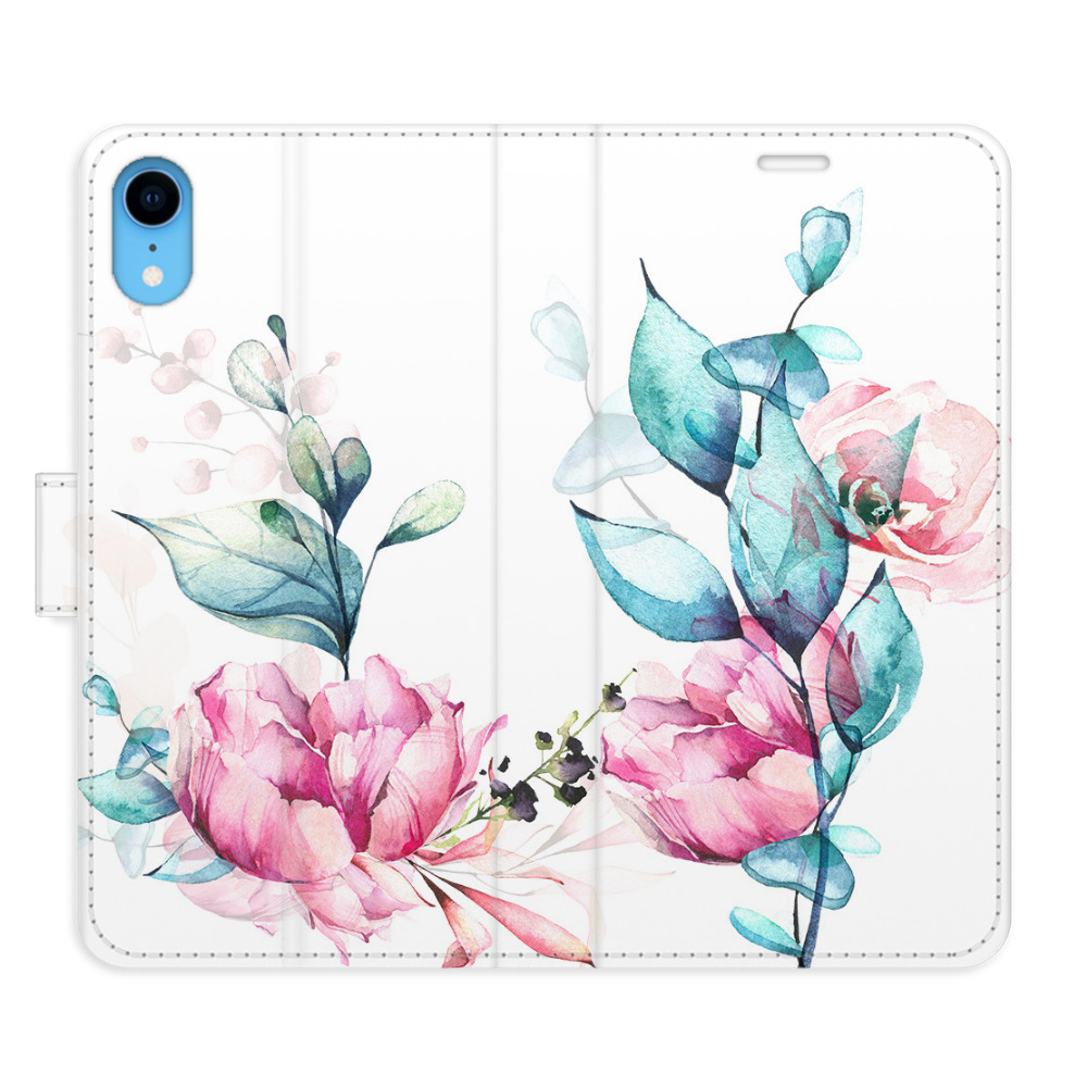 Flipové pouzdro iSaprio - Beautiful Flower - iPhone XR