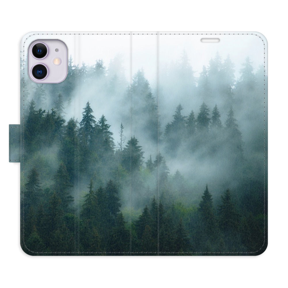 Flipové pouzdro iSaprio - Dark Forest - iPhone 11
