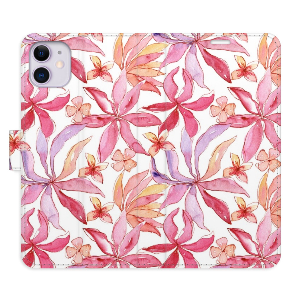 Flipové pouzdro iSaprio - Flower Pattern 10 - iPhone 11