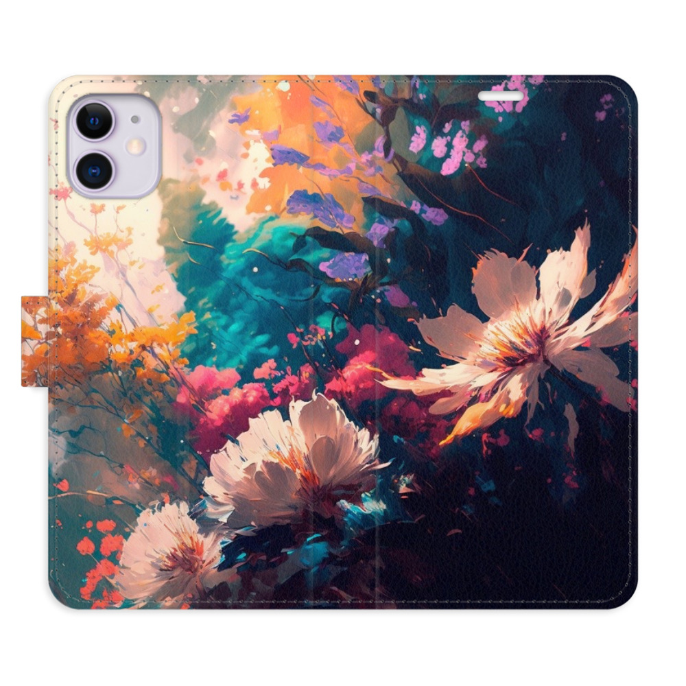 Flipové pouzdro iSaprio - Spring Flowers - iPhone 11