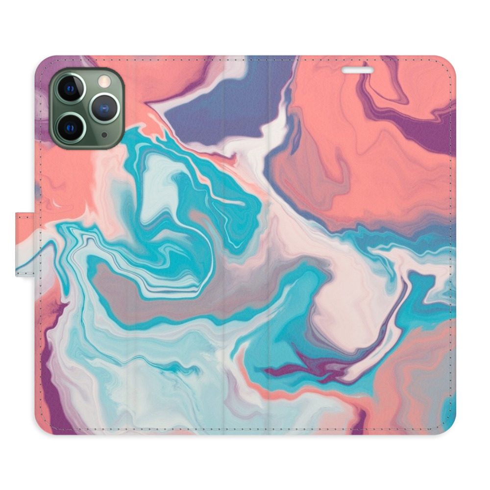 Levně Flipové pouzdro iSaprio - Abstract Paint 06 - iPhone 11 Pro
