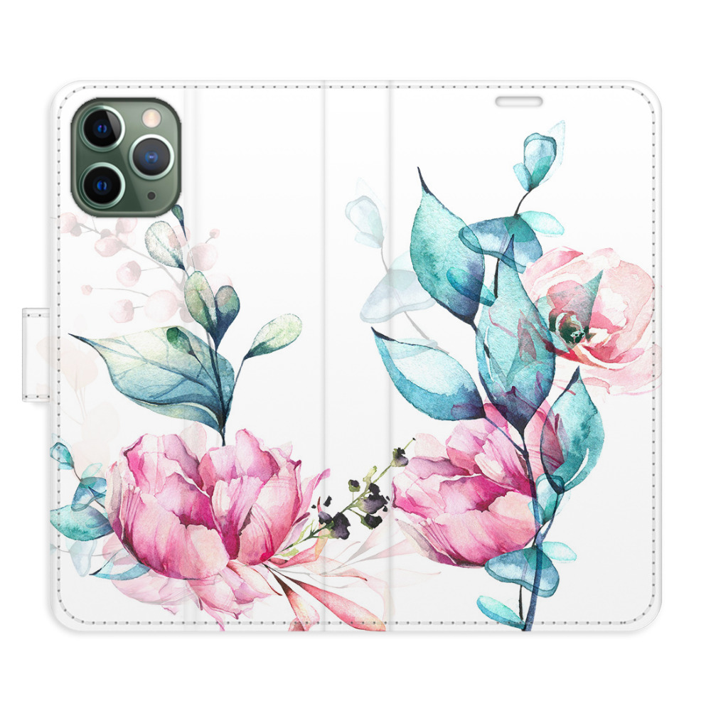 Flipové pouzdro iSaprio - Beautiful Flower - iPhone 11 Pro