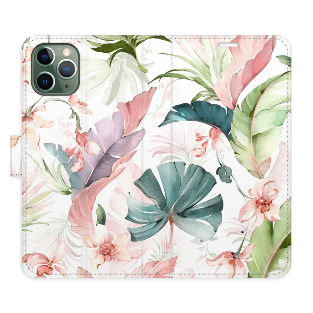 Levně Flipové pouzdro iSaprio - Flower Pattern 07 - iPhone 11 Pro