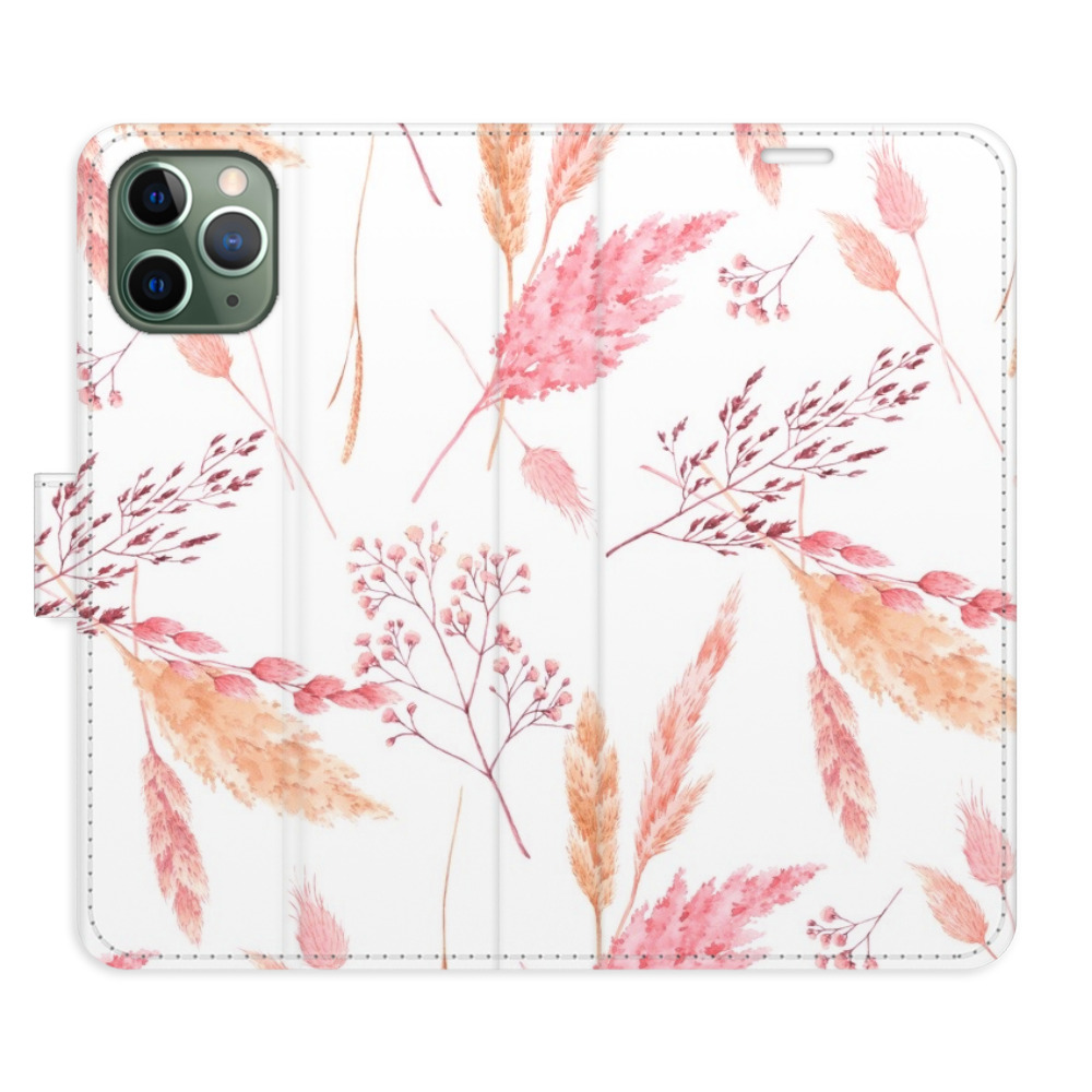 Flipové pouzdro iSaprio - Ornamental Flowers - iPhone 11 Pro