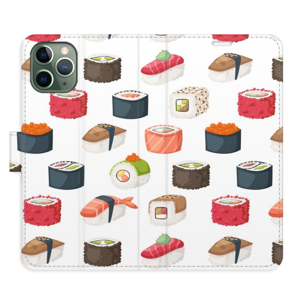 Flipové pouzdro iSaprio - Sushi Pattern 02 - iPhone 11 Pro