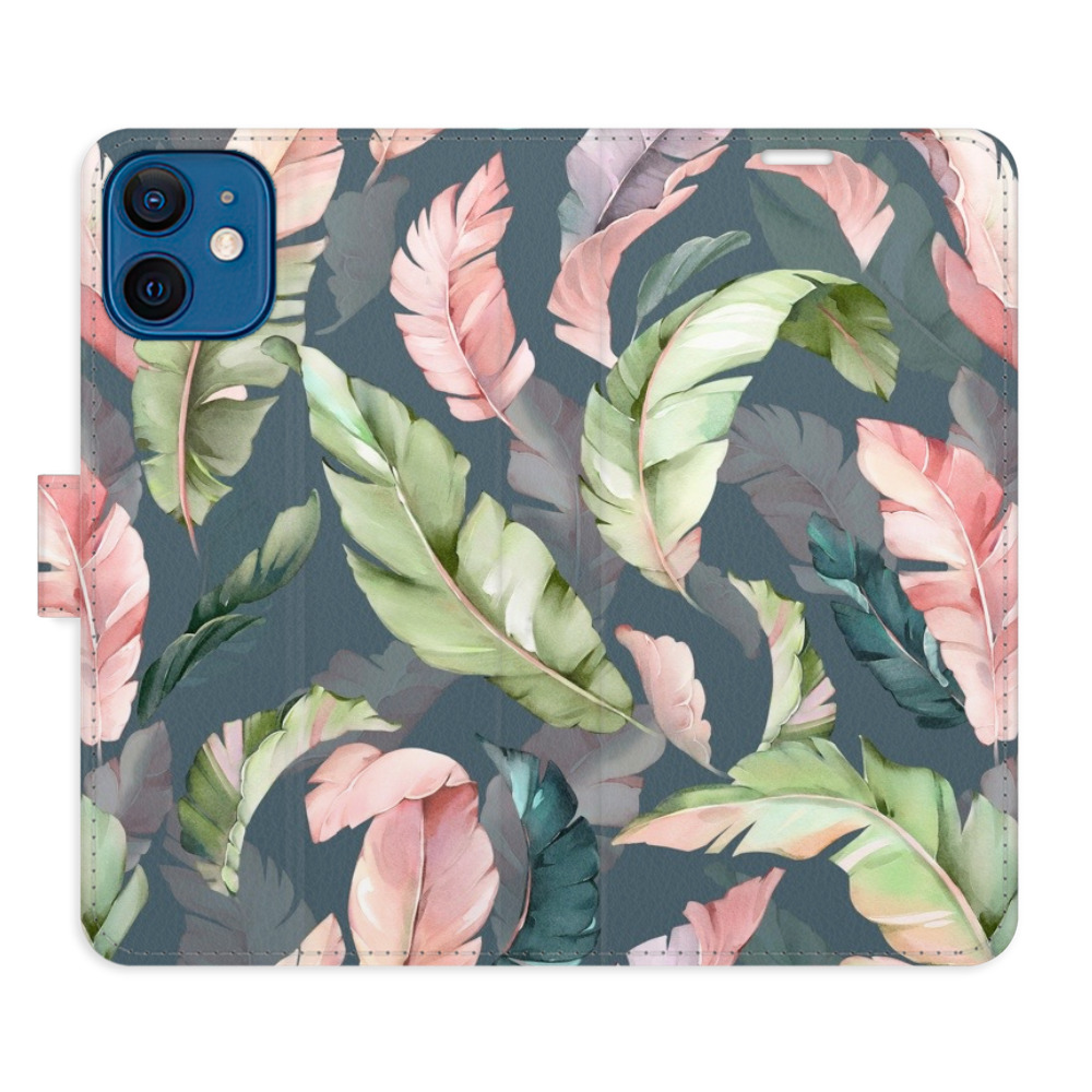Flipové pouzdro iSaprio - Flower Pattern 09 - iPhone 12 mini
