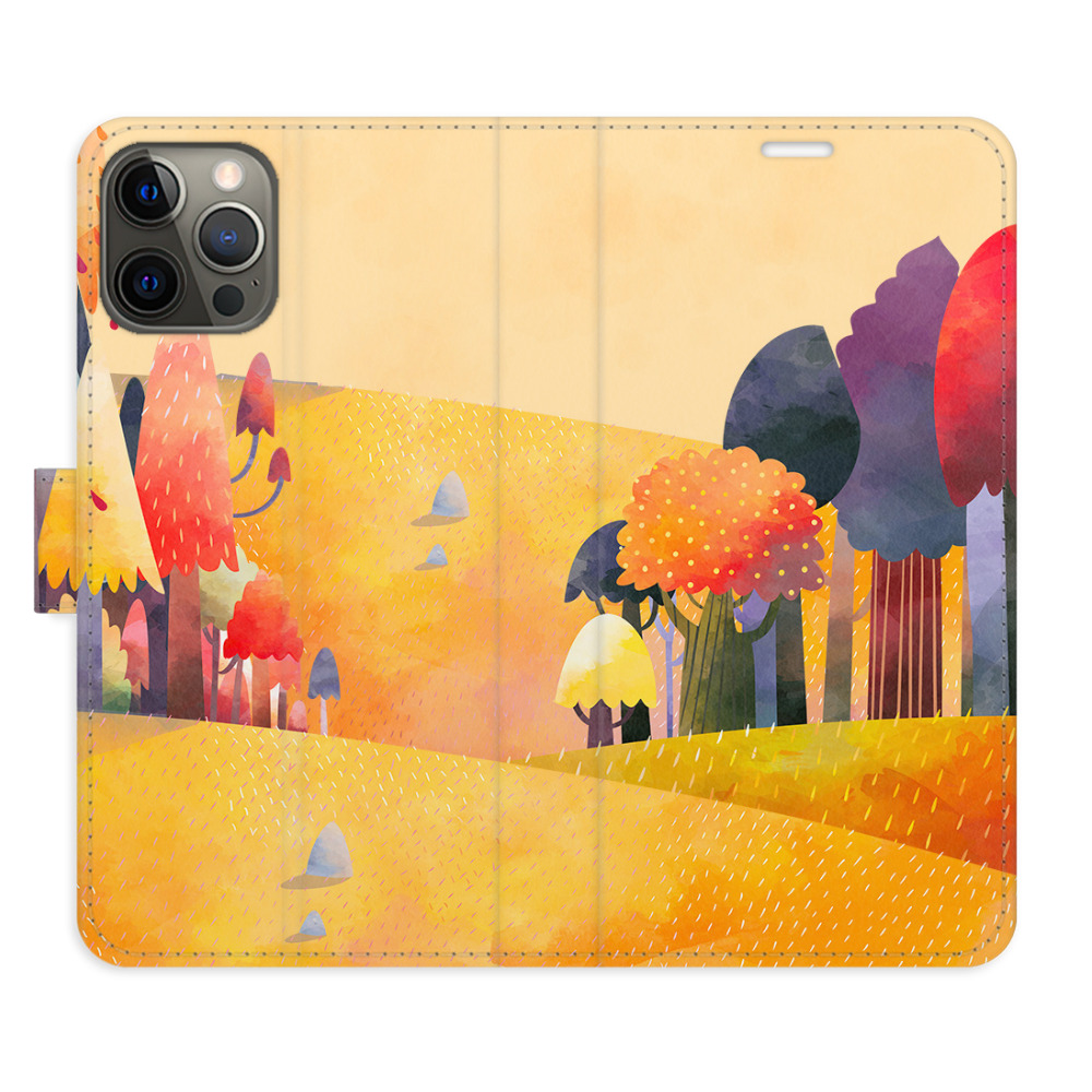 Flipové pouzdro iSaprio - Autumn Forest - iPhone 12/12 Pro