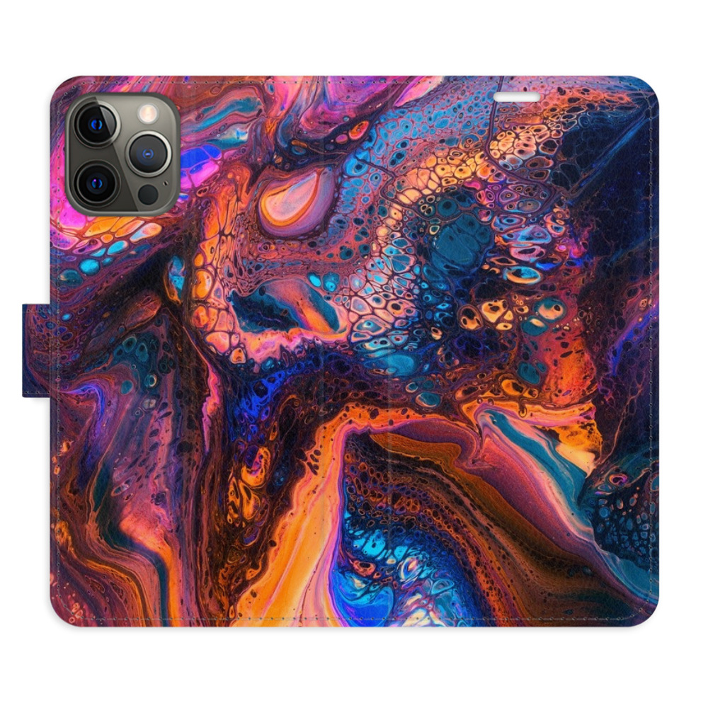 Flipové pouzdro iSaprio - Magical Paint - iPhone 12/12 Pro
