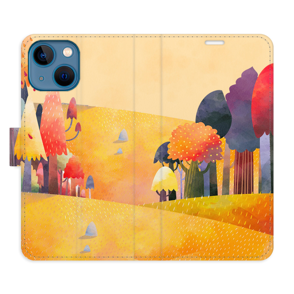 Flipové pouzdro iSaprio - Autumn Forest - iPhone 13 mini