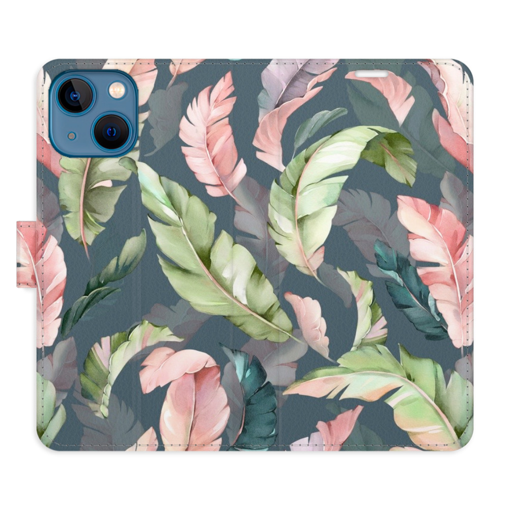 Flipové pouzdro iSaprio - Flower Pattern 09 - iPhone 13 mini