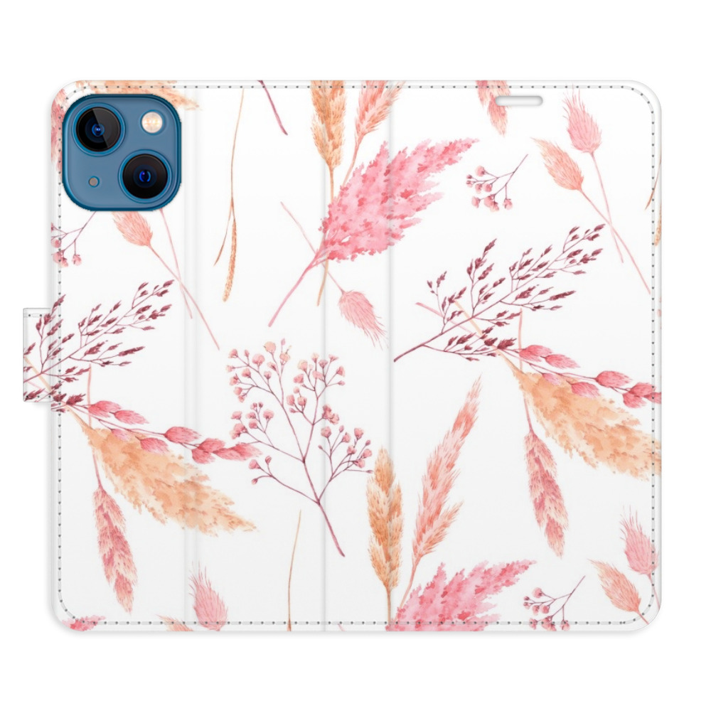 Flipové pouzdro iSaprio - Ornamental Flowers - iPhone 13