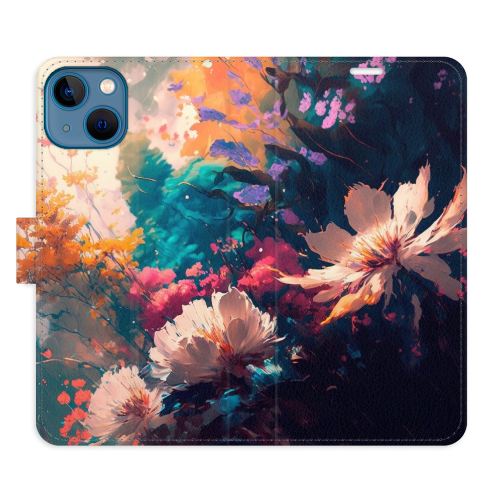 Flipové pouzdro iSaprio - Spring Flowers - iPhone 13