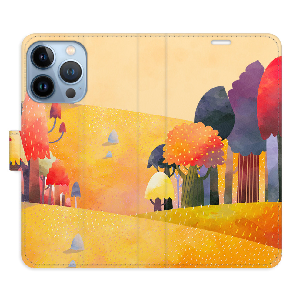Flipové pouzdro iSaprio - Autumn Forest - iPhone 13 Pro