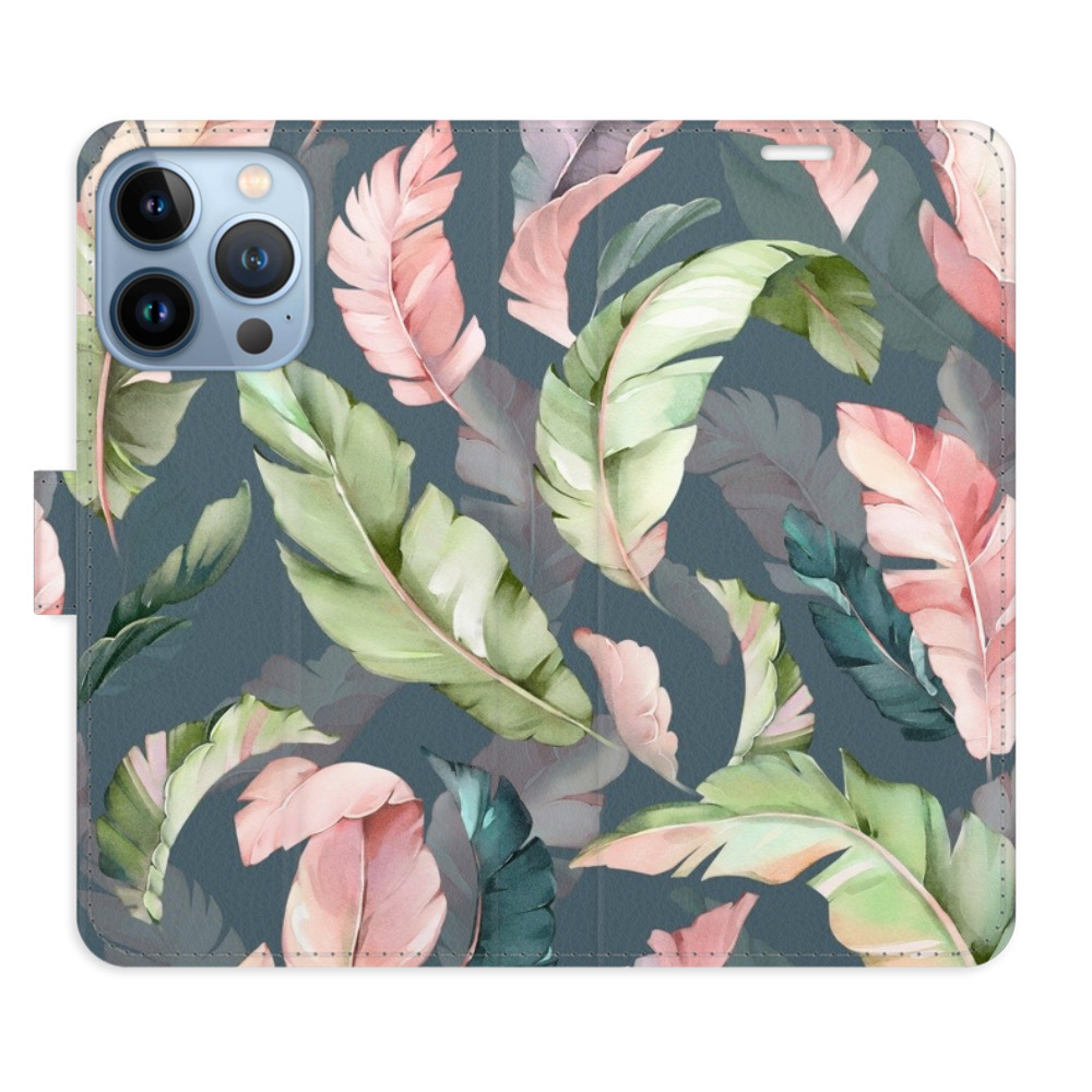 Flipové pouzdro iSaprio - Flower Pattern 09 - iPhone 13 Pro