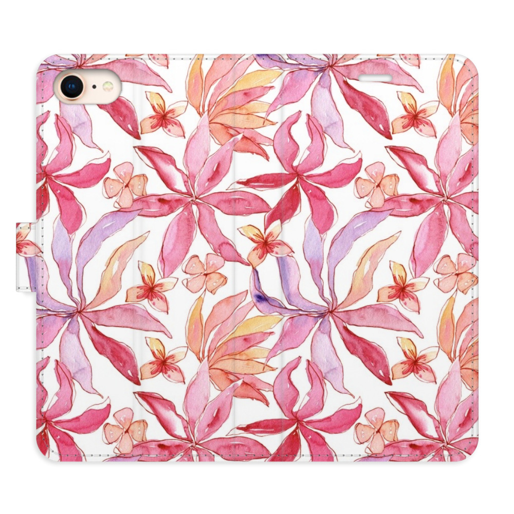 Flipové pouzdro iSaprio - Flower Pattern 10 - iPhone 7/8/SE 2020