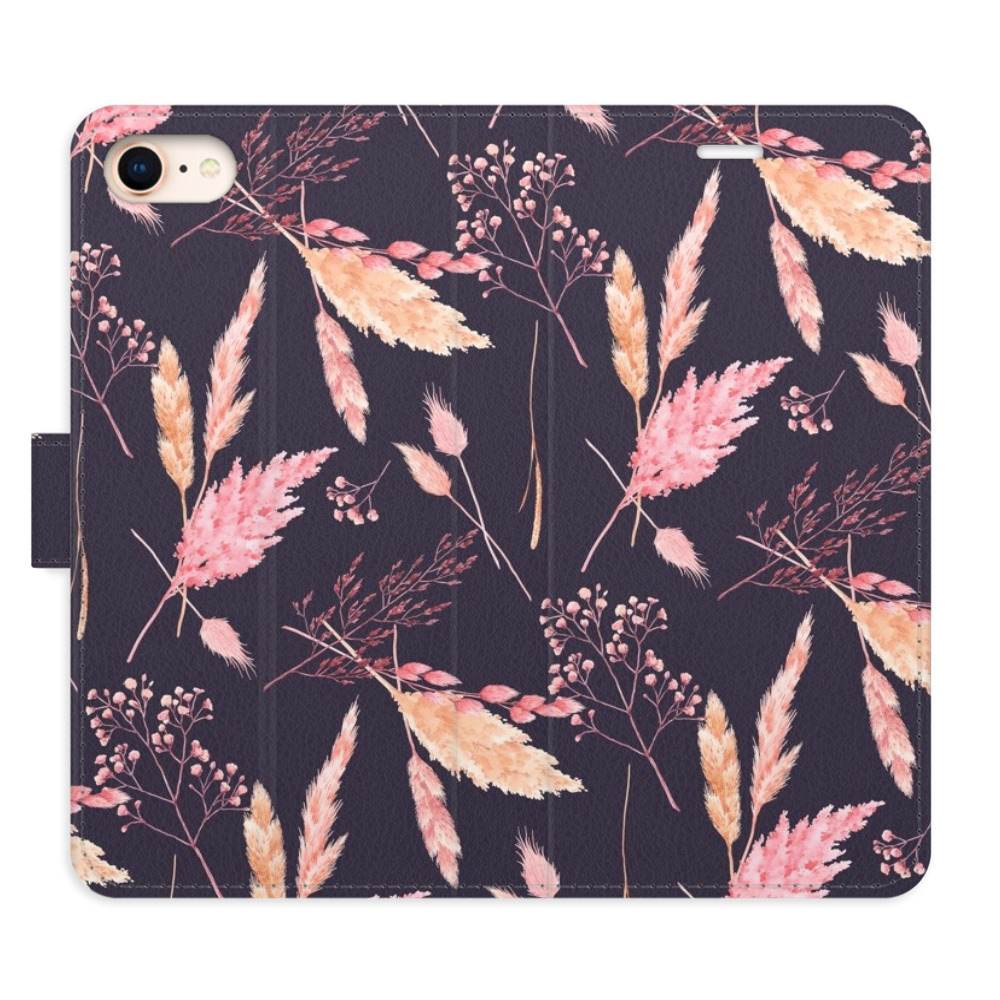 Flipové pouzdro iSaprio - Ornamental Flowers 02 - iPhone 7/8/SE 2020