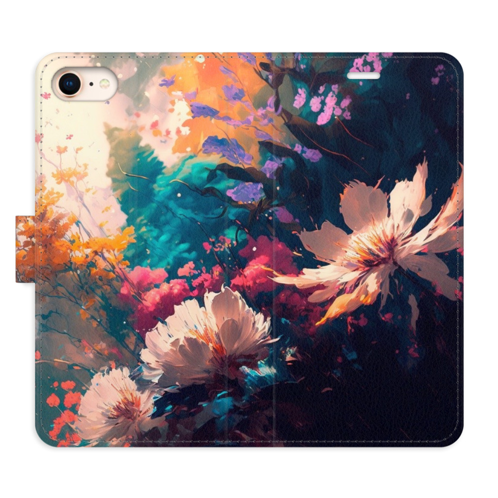 Flipové pouzdro iSaprio - Spring Flowers - iPhone 7/8/SE 2020