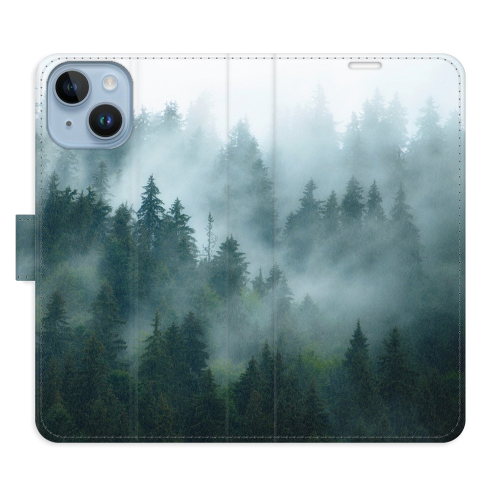 Flipové pouzdro iSaprio - Dark Forest - iPhone 14