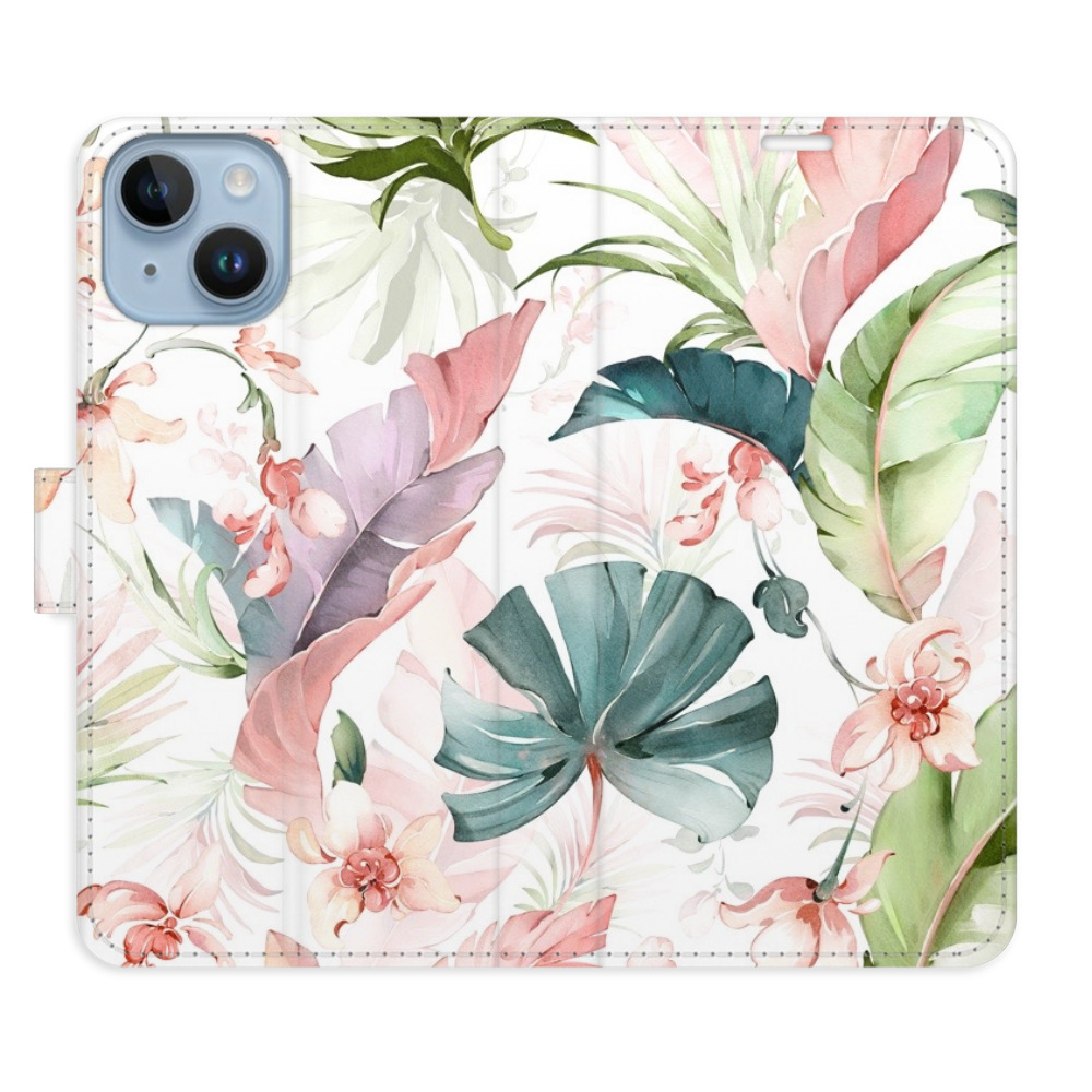 Flipové pouzdro iSaprio - Flower Pattern 07 - iPhone 14