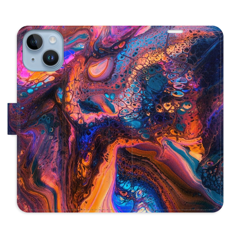 Flipové pouzdro iSaprio - Magical Paint - iPhone 14