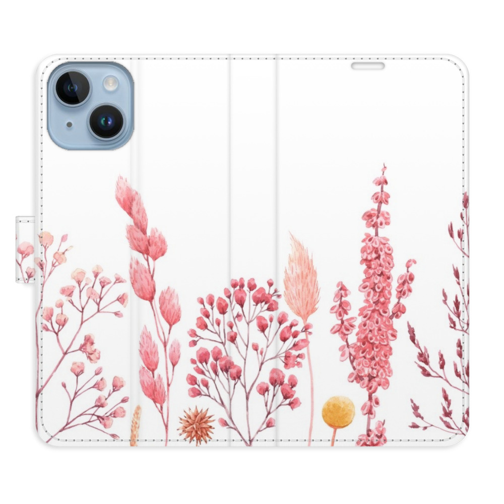 Flipové pouzdro iSaprio - Pink Flowers 03 - iPhone 14