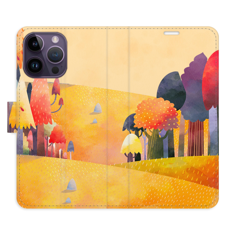 Flipové pouzdro iSaprio - Autumn Forest - iPhone 14 Pro Max