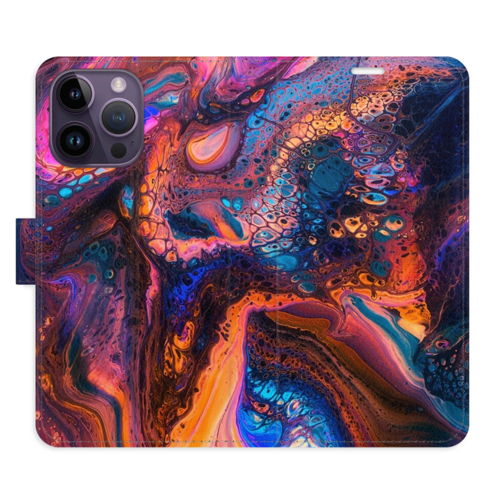Flipové pouzdro iSaprio - Magical Paint - iPhone 14 Pro Max