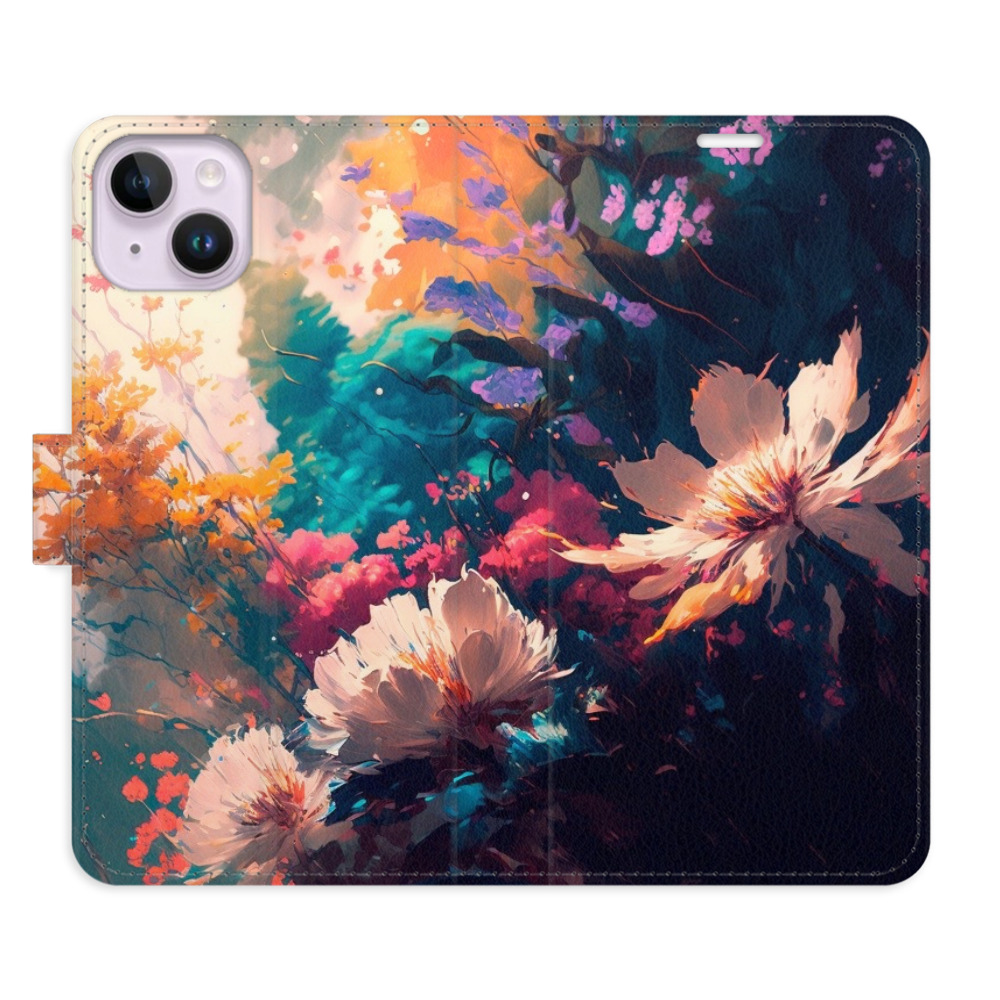 Flipové pouzdro iSaprio - Spring Flowers - iPhone 14 Plus