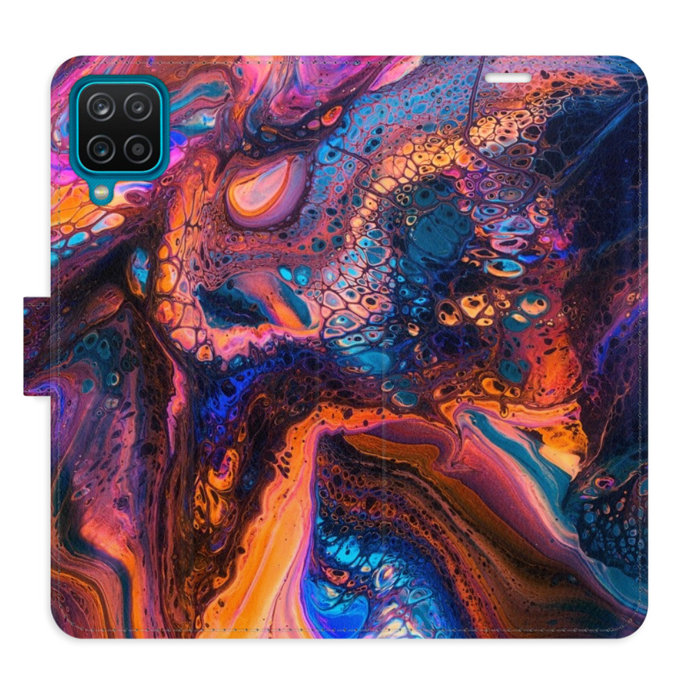 Flipové pouzdro iSaprio - Magical Paint - Samsung Galaxy A12