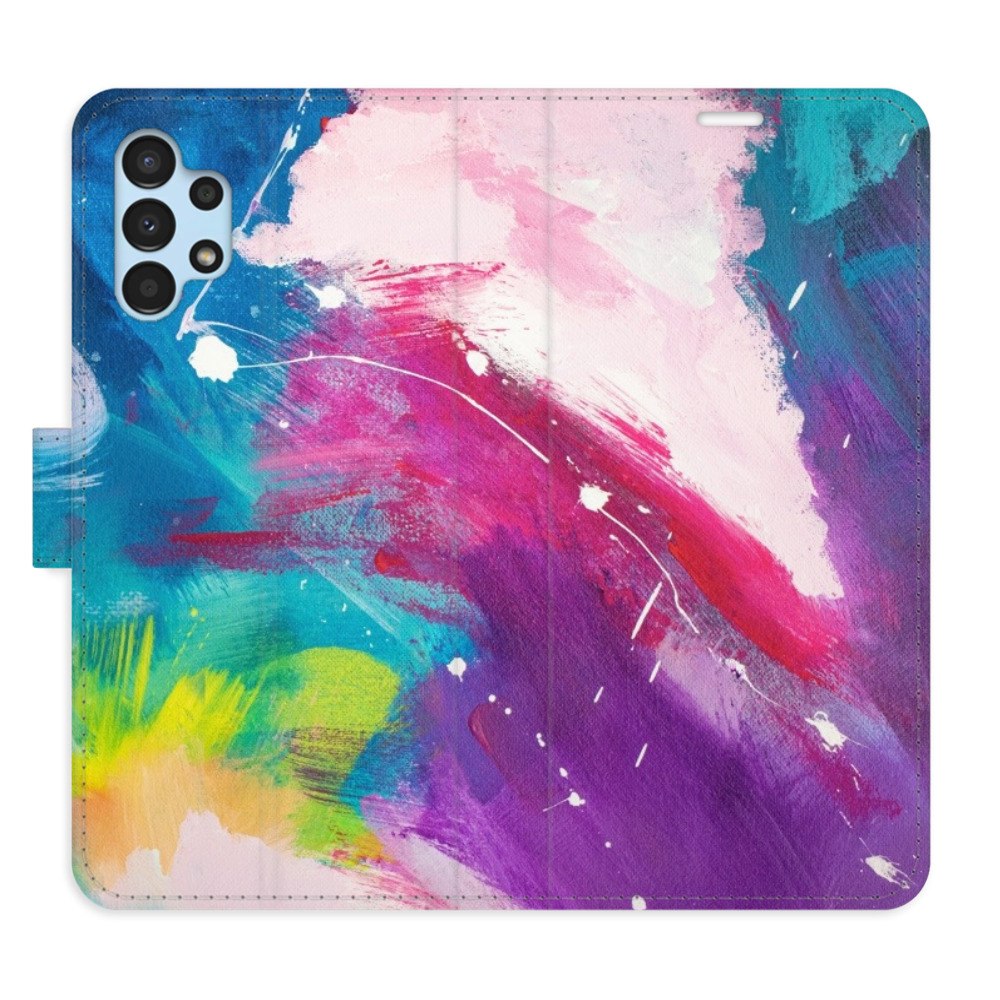 Levně Flipové pouzdro iSaprio - Abstract Paint 05 - Samsung Galaxy A13 / A13 5G