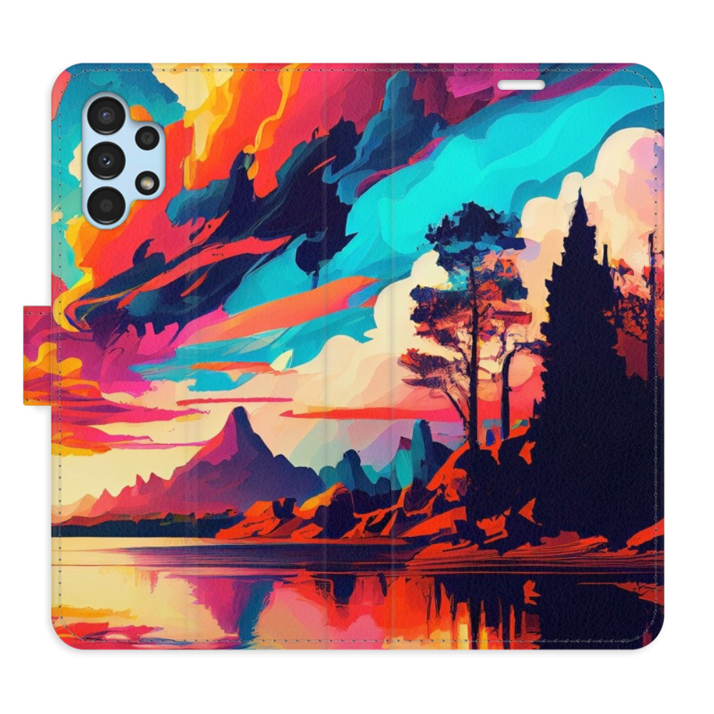 Flipové pouzdro iSaprio - Colorful Mountains 02 - Samsung Galaxy A13 / A13 5G