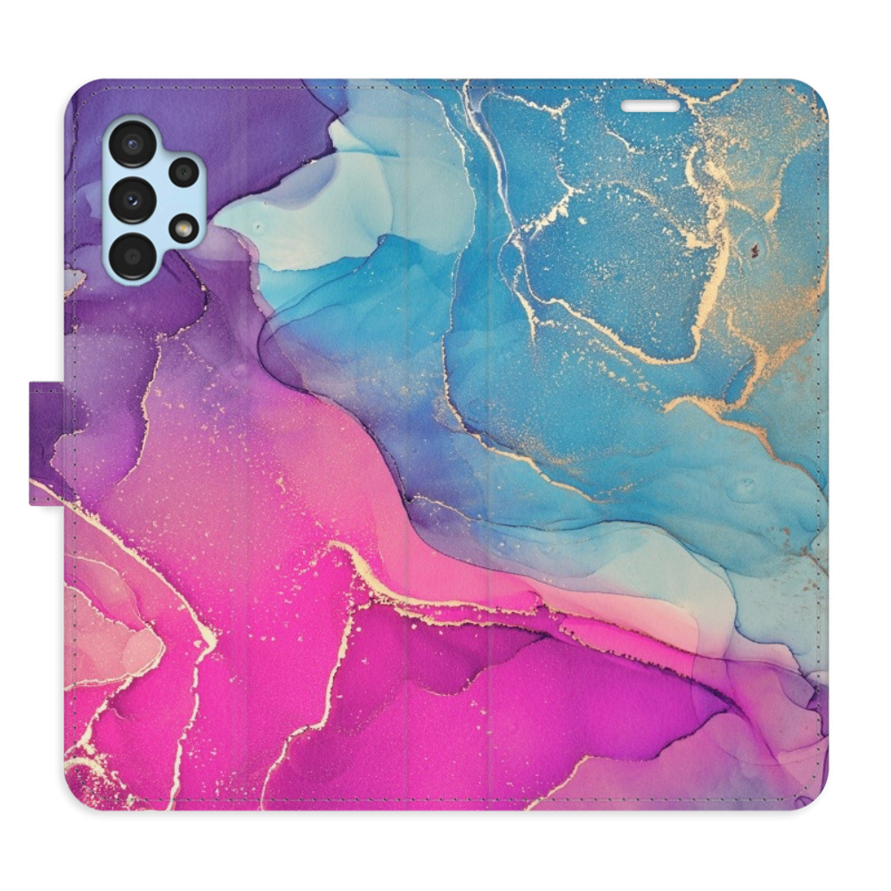 Flipové pouzdro iSaprio - Colour Marble 02 - Samsung Galaxy A13 / A13 5G