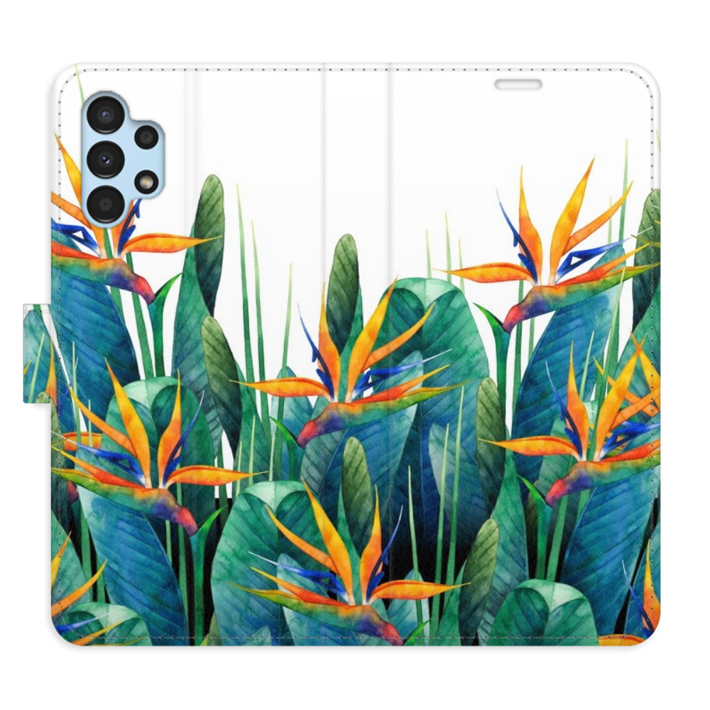 Flipové pouzdro iSaprio - Exotic Flowers 02 - Samsung Galaxy A13 / A13 5G
