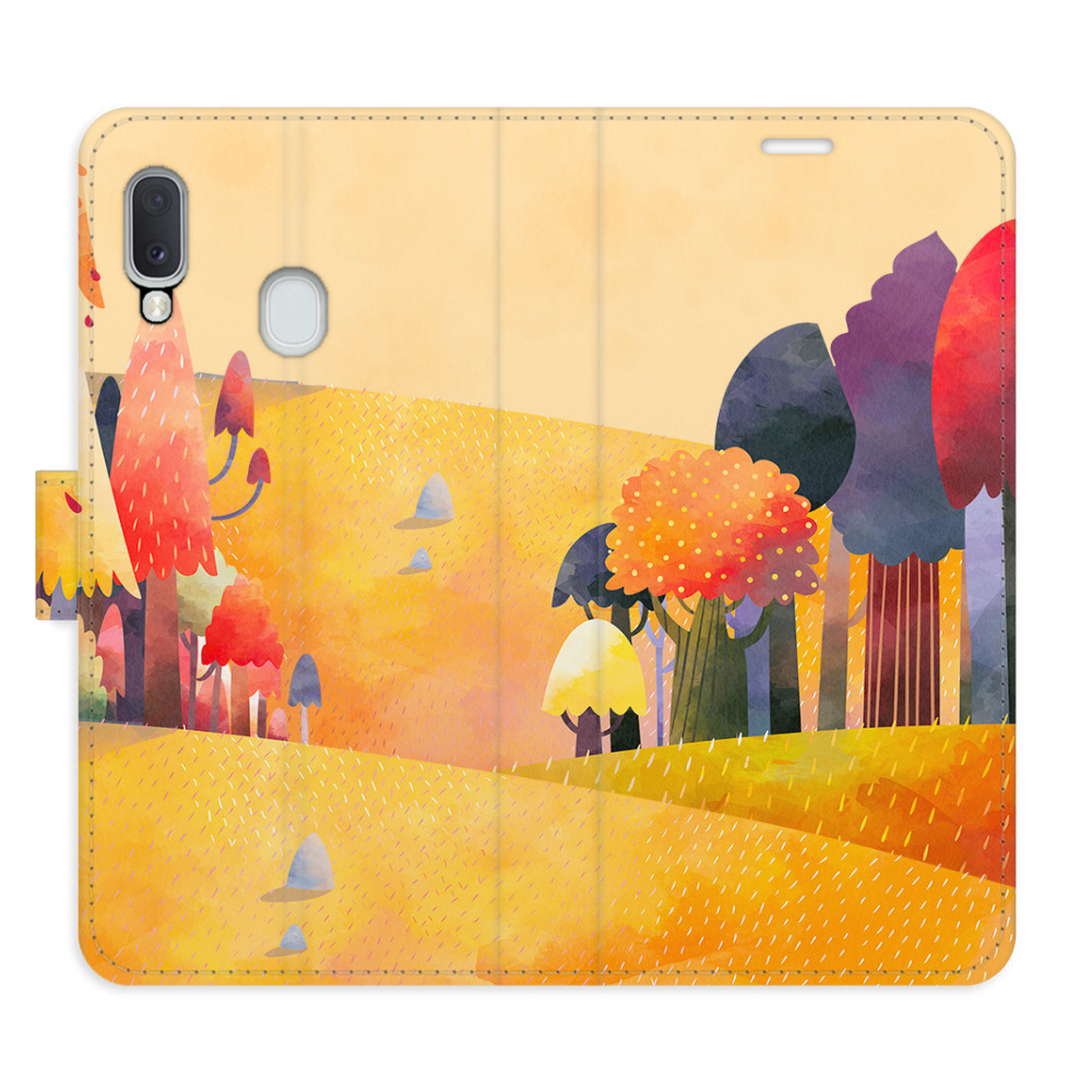 Flipové pouzdro iSaprio - Autumn Forest - Samsung Galaxy A20e