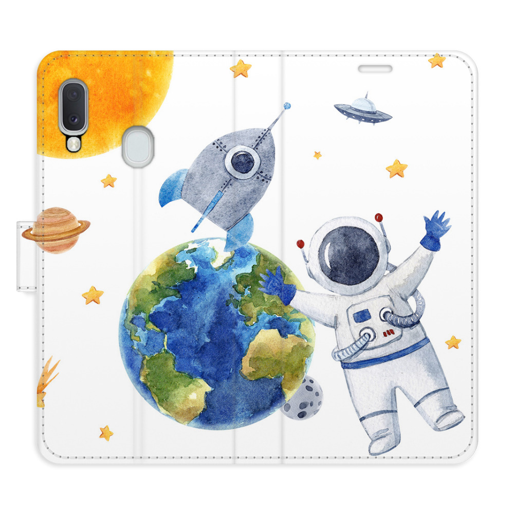 Flipové pouzdro iSaprio - Space 06 - Samsung Galaxy A20e