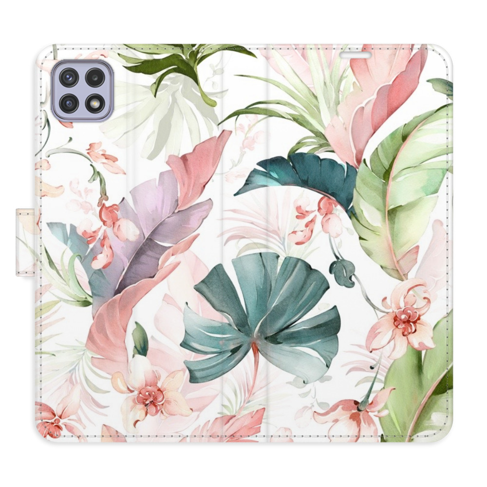 Flipové pouzdro iSaprio - Flower Pattern 07 - Samsung Galaxy A22 5G