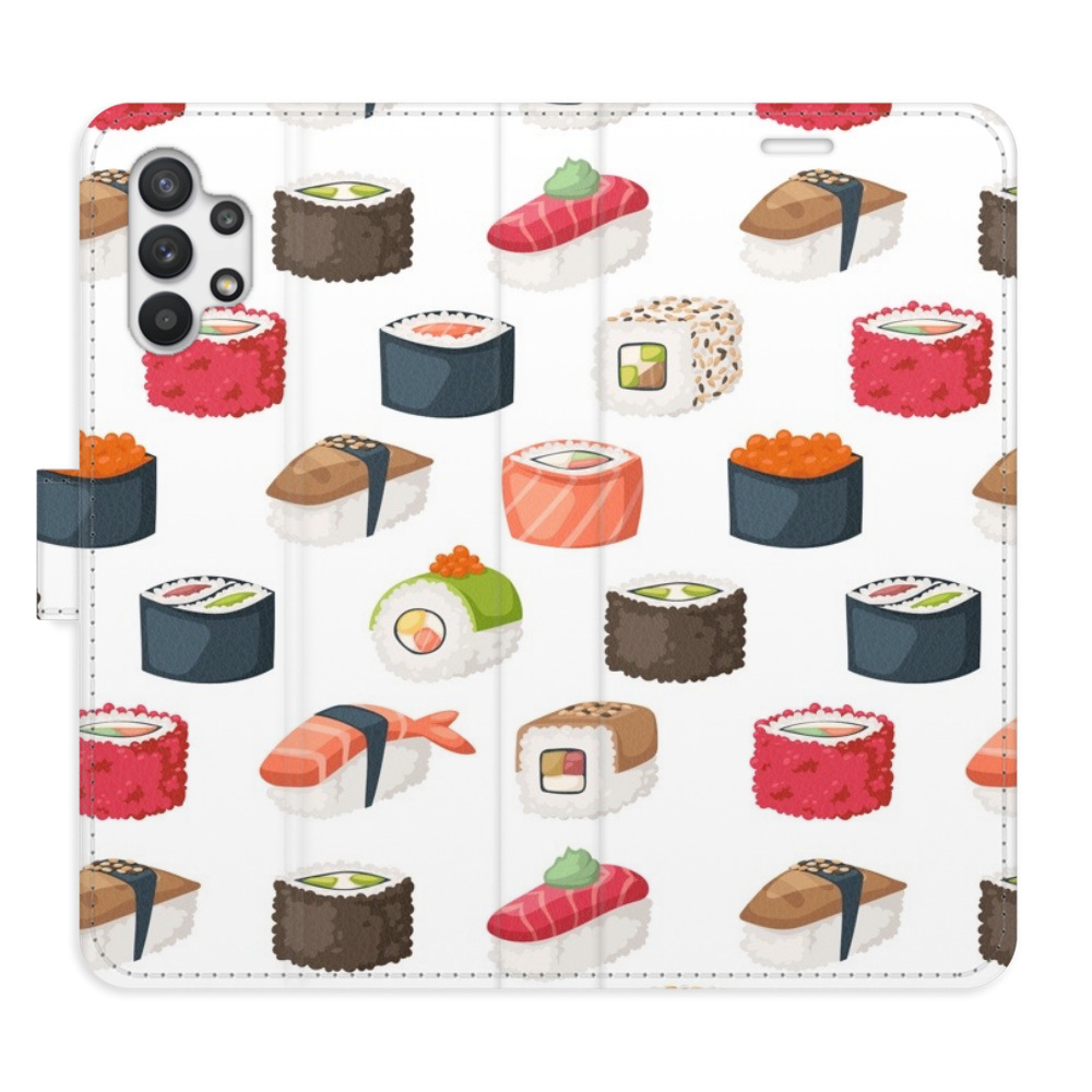 Flipové pouzdro iSaprio - Sushi Pattern 02 - Samsung Galaxy A32