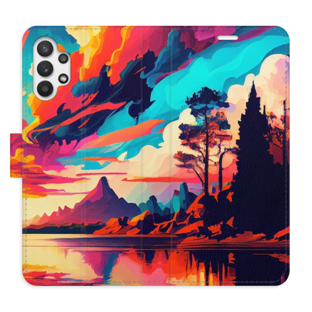 Flipové pouzdro iSaprio - Colorful Mountains 02 - Samsung Galaxy A32 5G