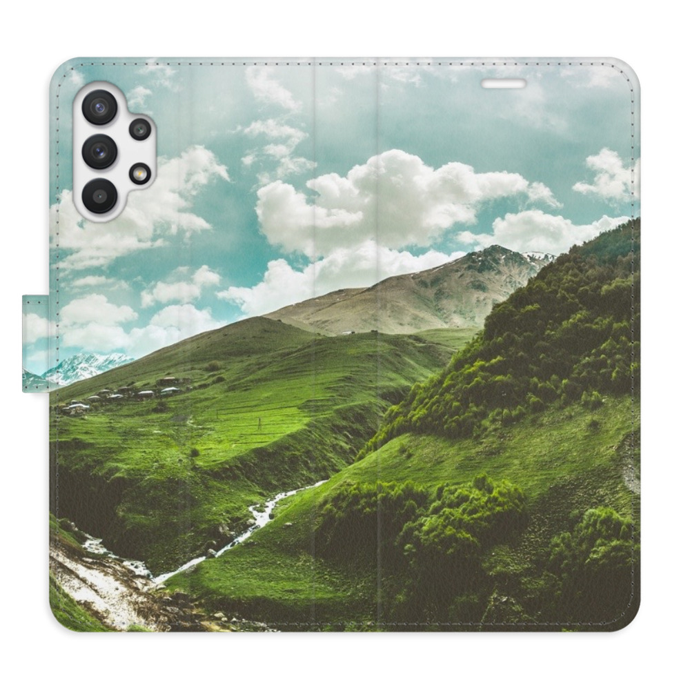 Flipové pouzdro iSaprio - Mountain Valley - Samsung Galaxy A32 5G